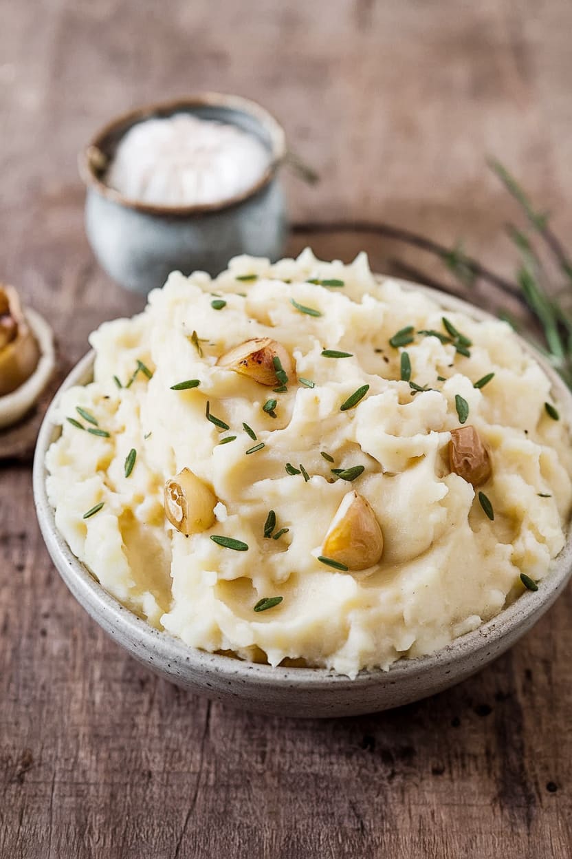 Roasted Garlic Mashed Potatoes
