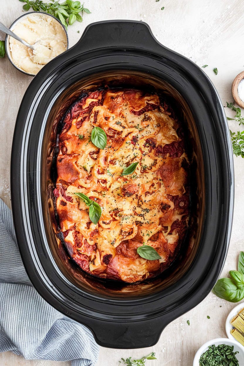Slow Cooker Lasagna