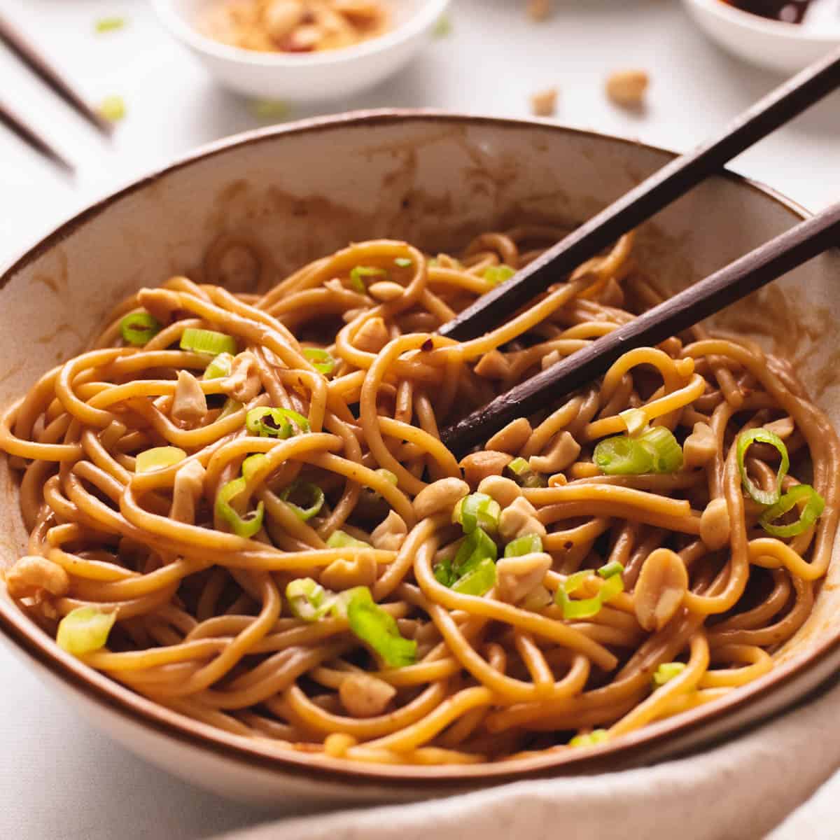 Peanut Noodles Recipe