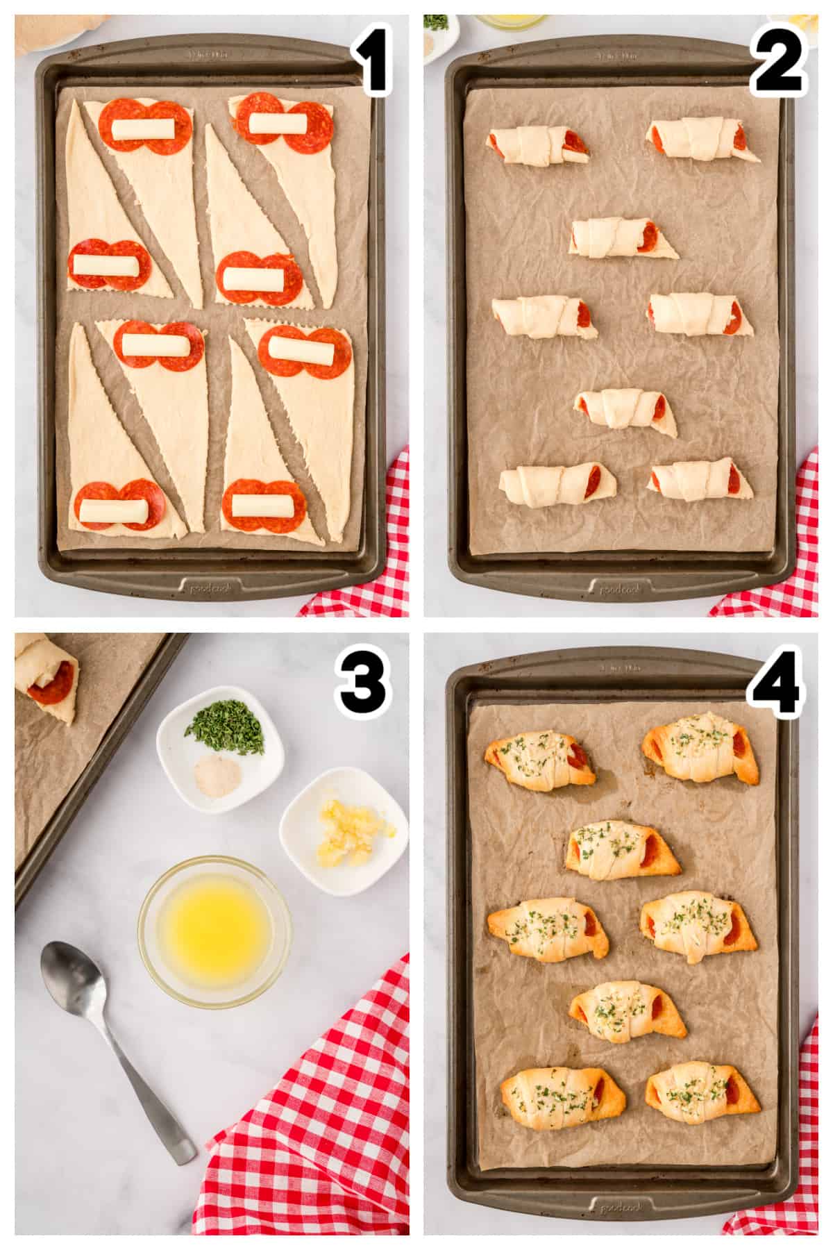 Sheet Pan Pizza Rolls Recipe