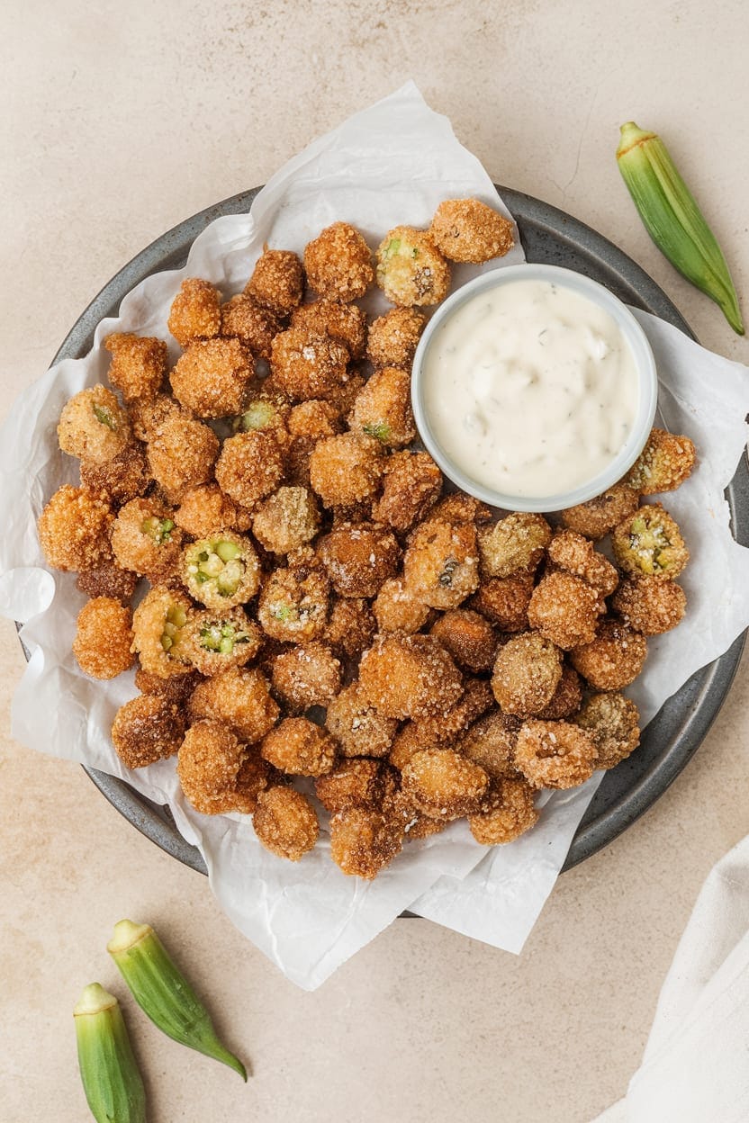 Southern Fried Okra Recipe