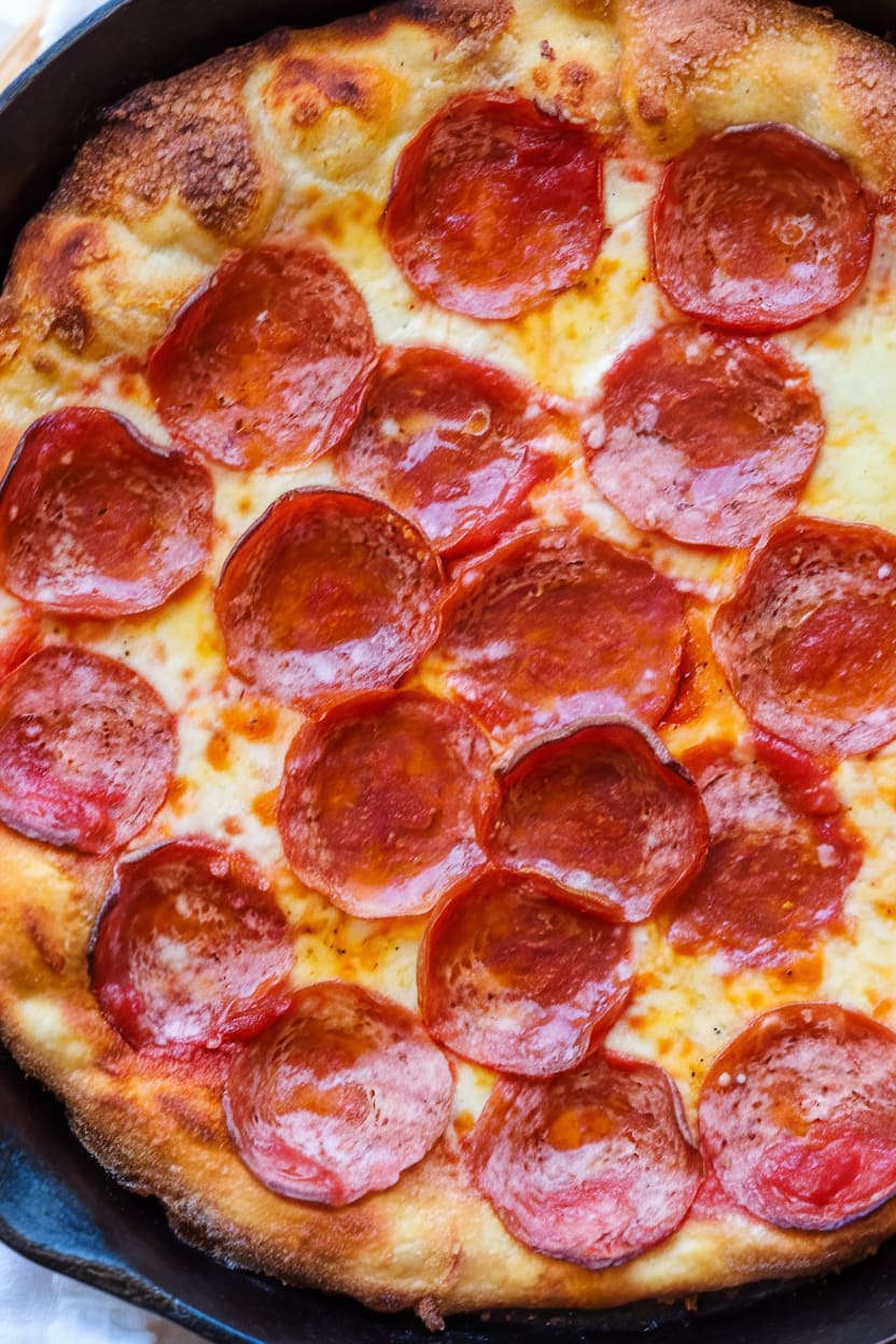 Cast Iron Skillet Pizza