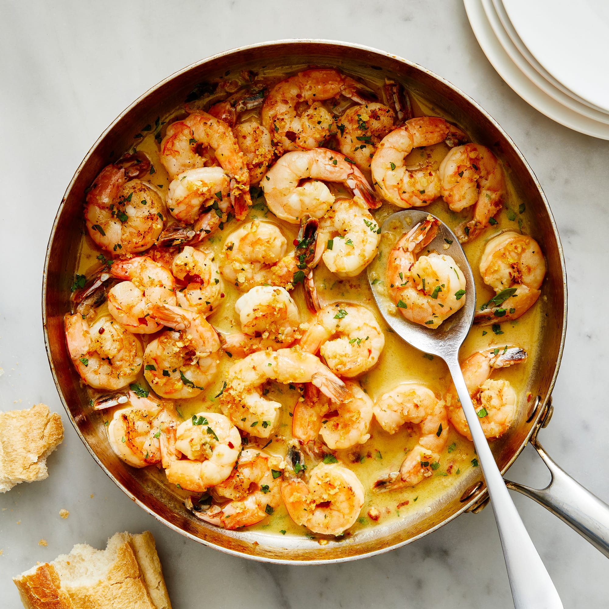 Speedy Garlic Shrimp Scampi Recipe