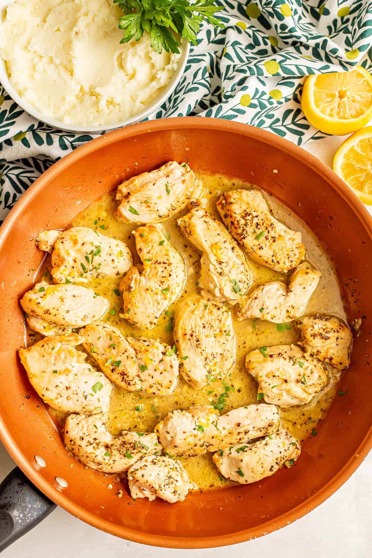 15-Minute Lemon Herb Chicken Recipe
