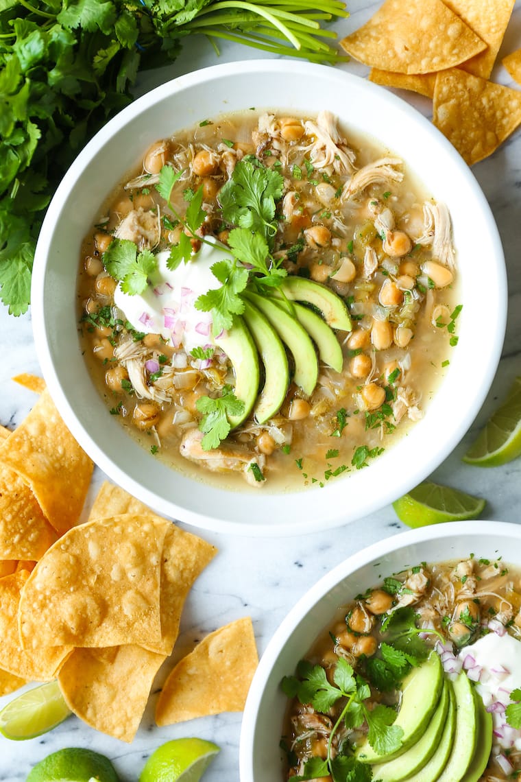 Slow Cooker White Chicken Chili Recipe