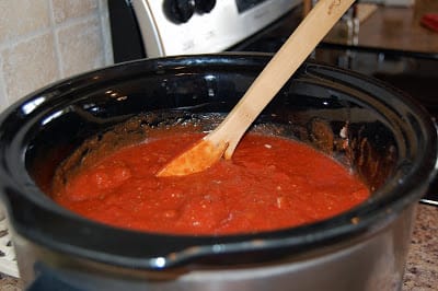 Spaghetti Sauce Crockpot Recipe