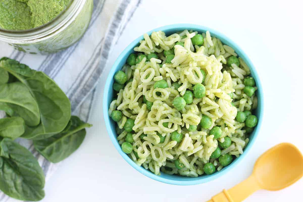 Pasta with Pesto and Peas Recipe