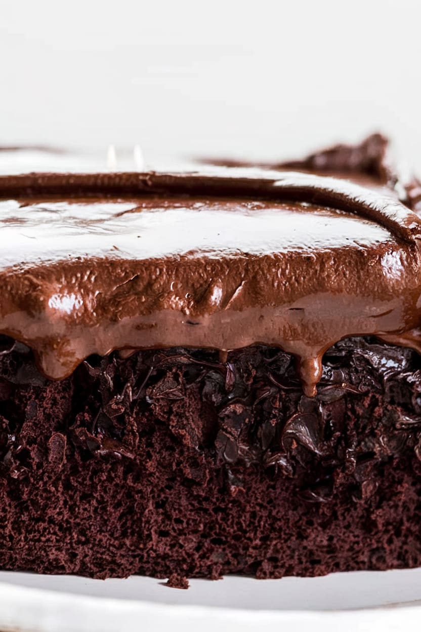 Depression-Era Chocolate Cake