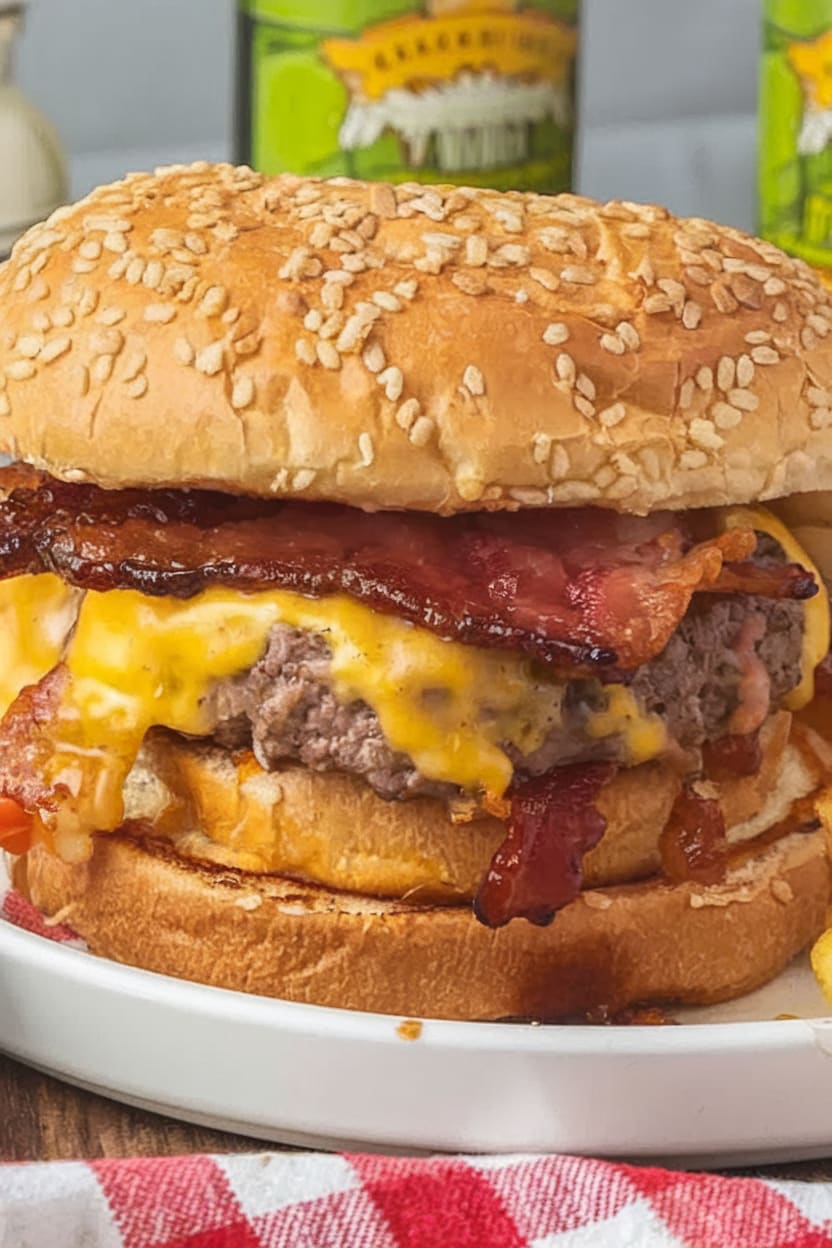 Western Bacon Cheeseburger