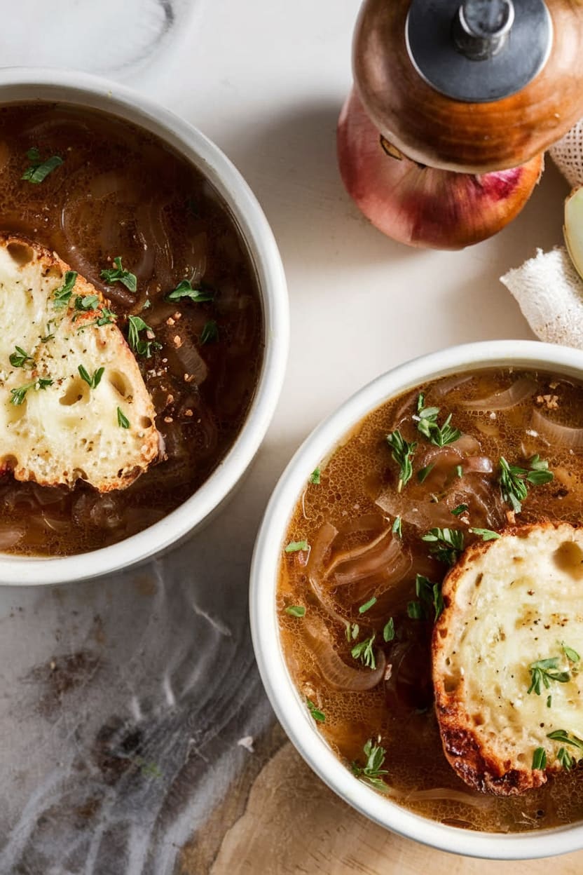 Slow Cooker French Onion Soup
