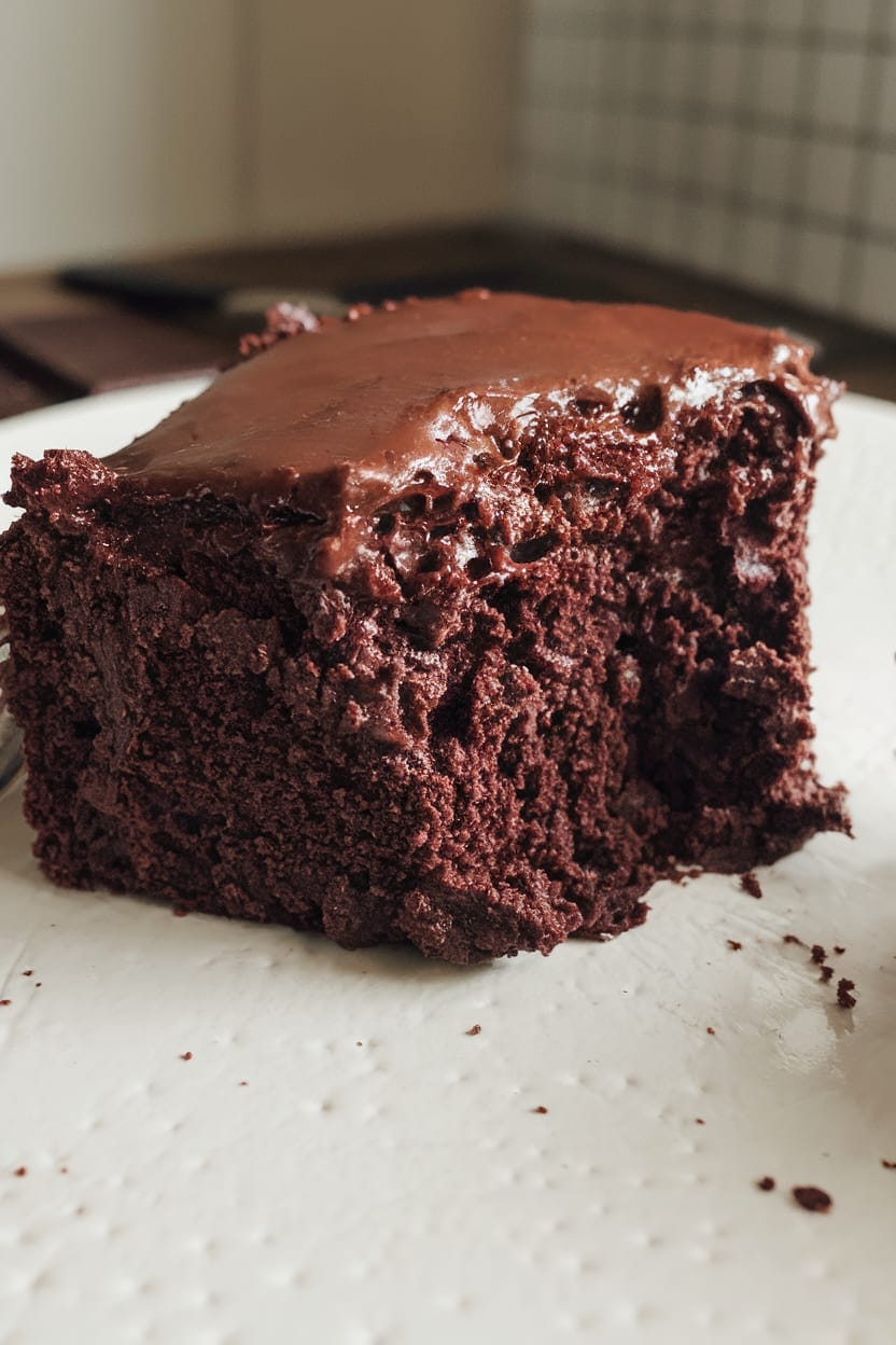 Depression-Era Chocolate Cake