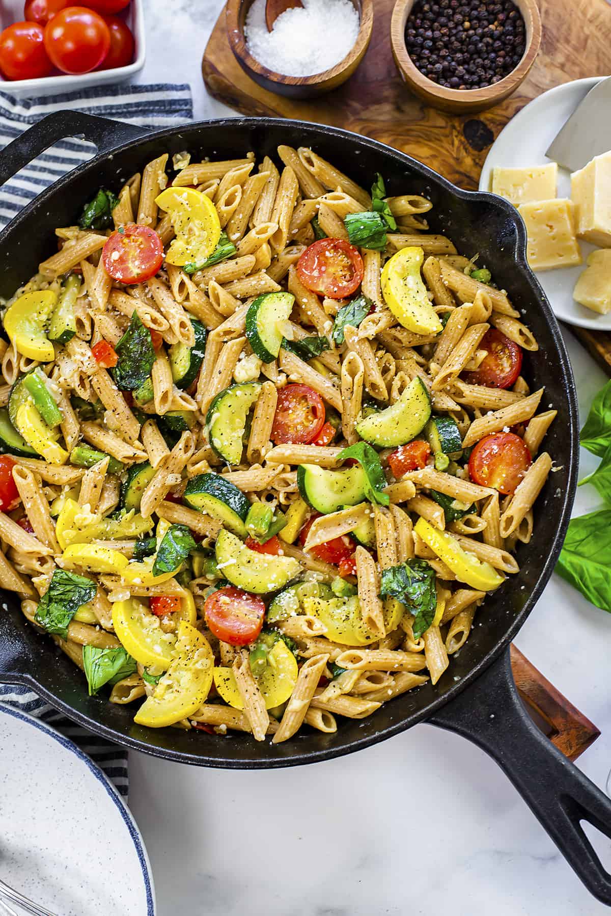 Pasta Primavera with Whole Wheat Pasta Recipe