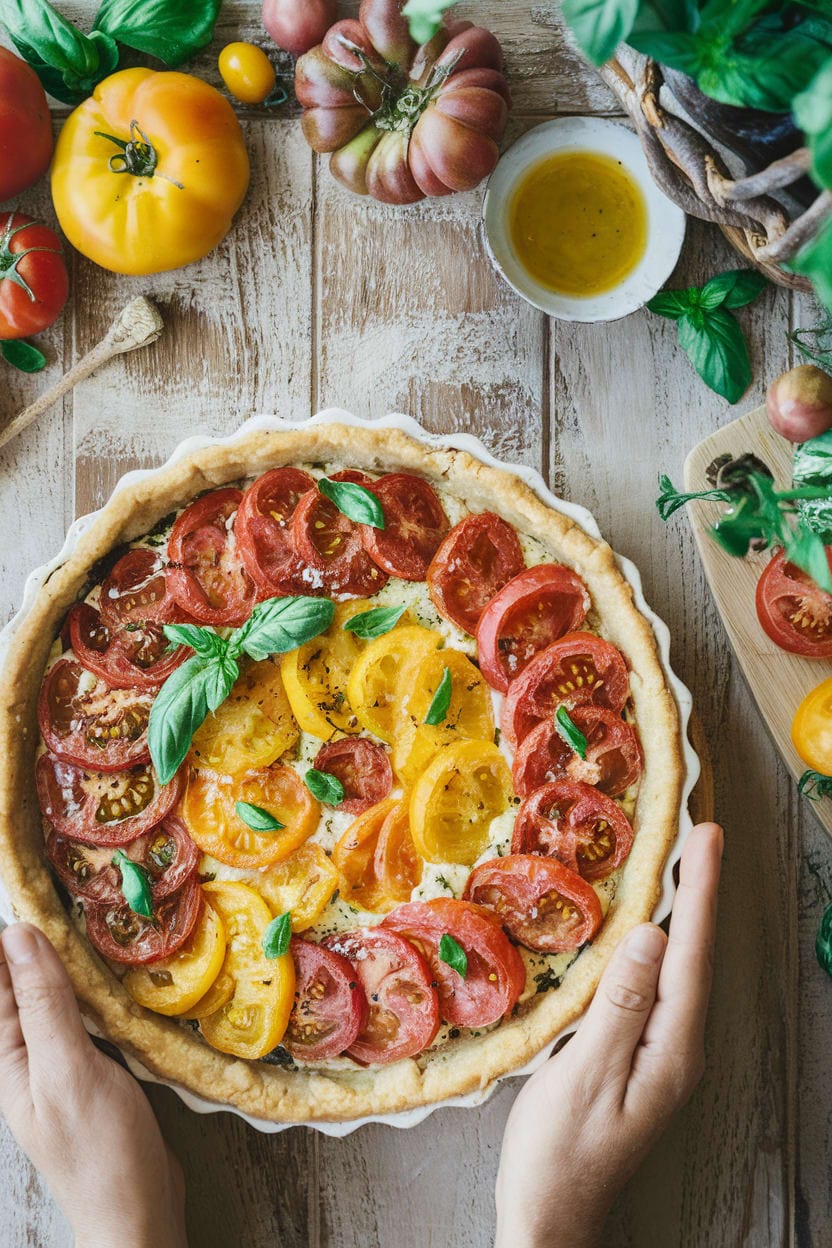 Heirloom Tomato Pie
