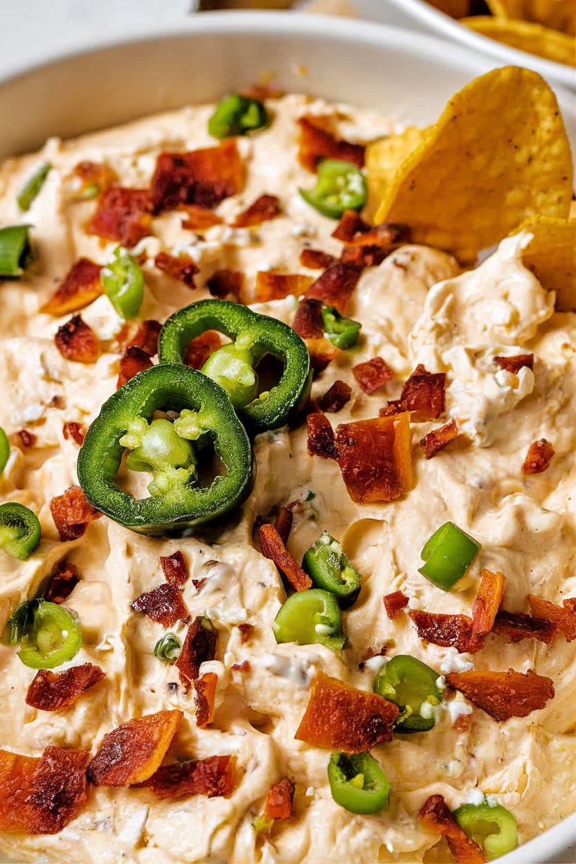 Cheesy Jalapeño Popper Dip