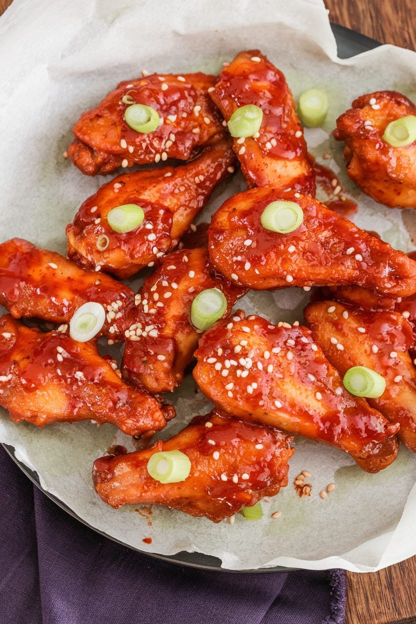 Air Fryer Korean Chicken Wings