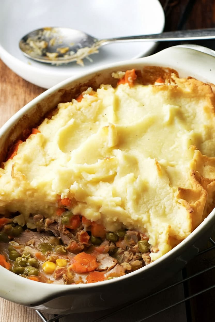 Easy Turkey Shepherd's Pie with Vegetables