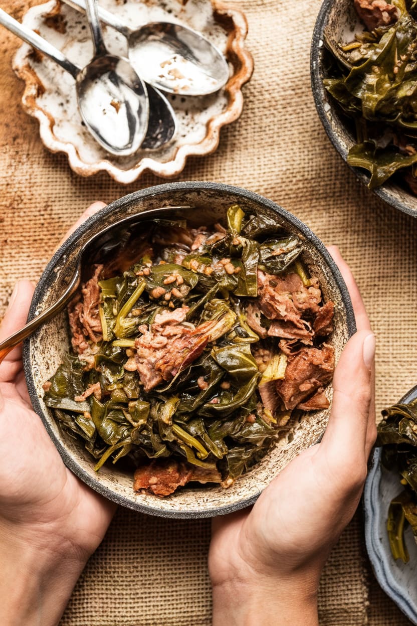 Slow Cooker Collard Greens