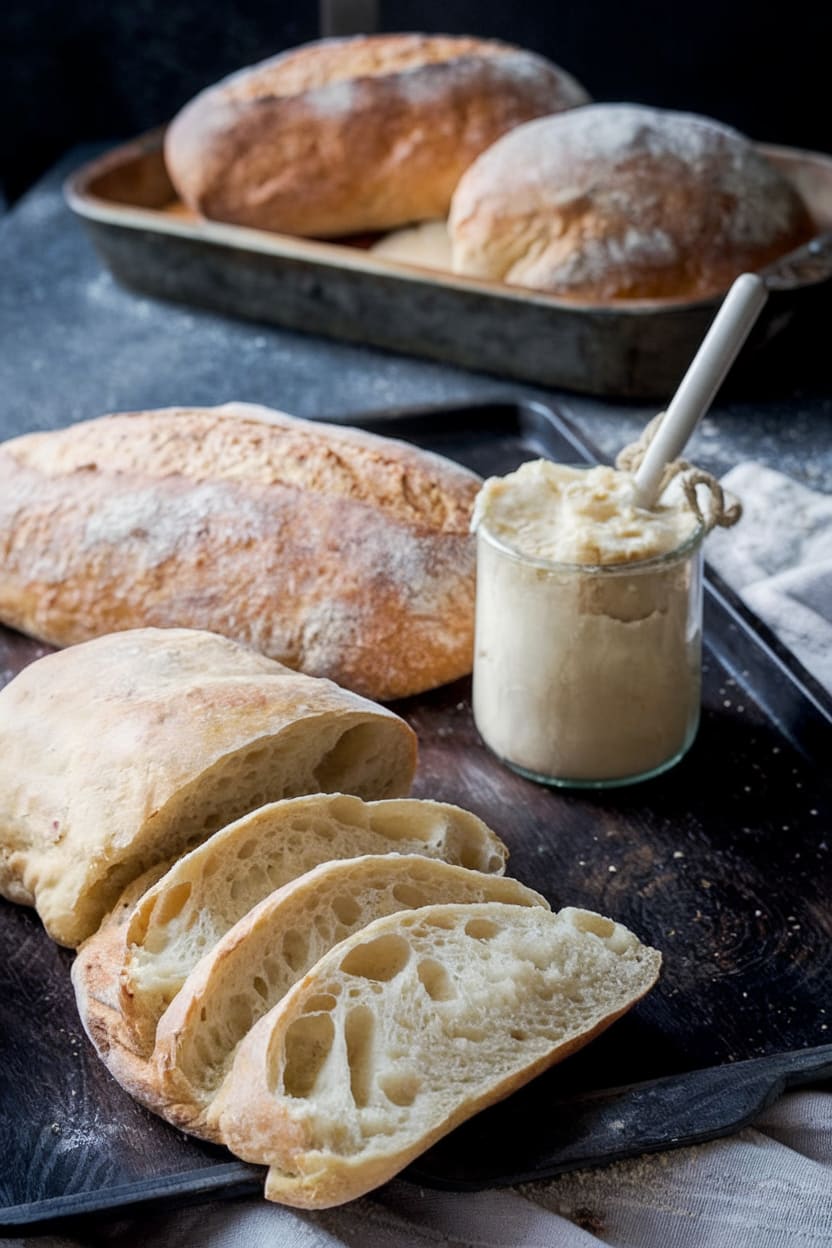 Homemade Ciabatta Bread