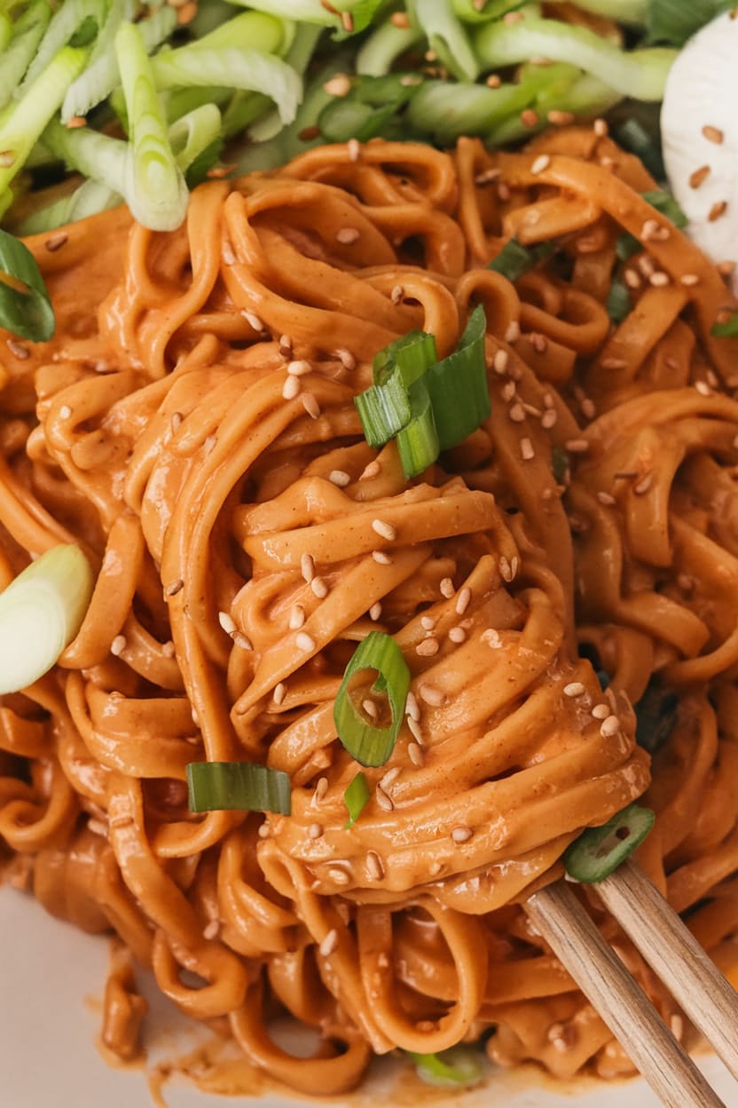Easy Peanut Butter Noodles