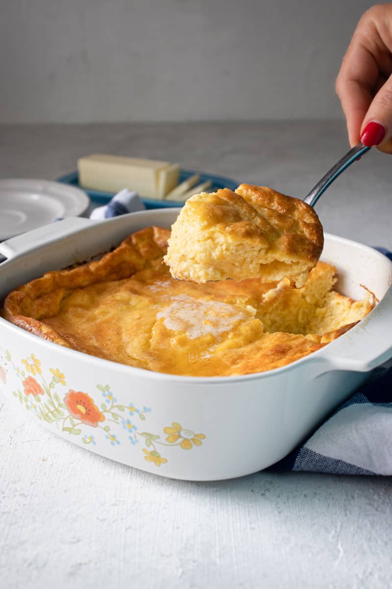 Old-Fashioned Southern Spoon Bread