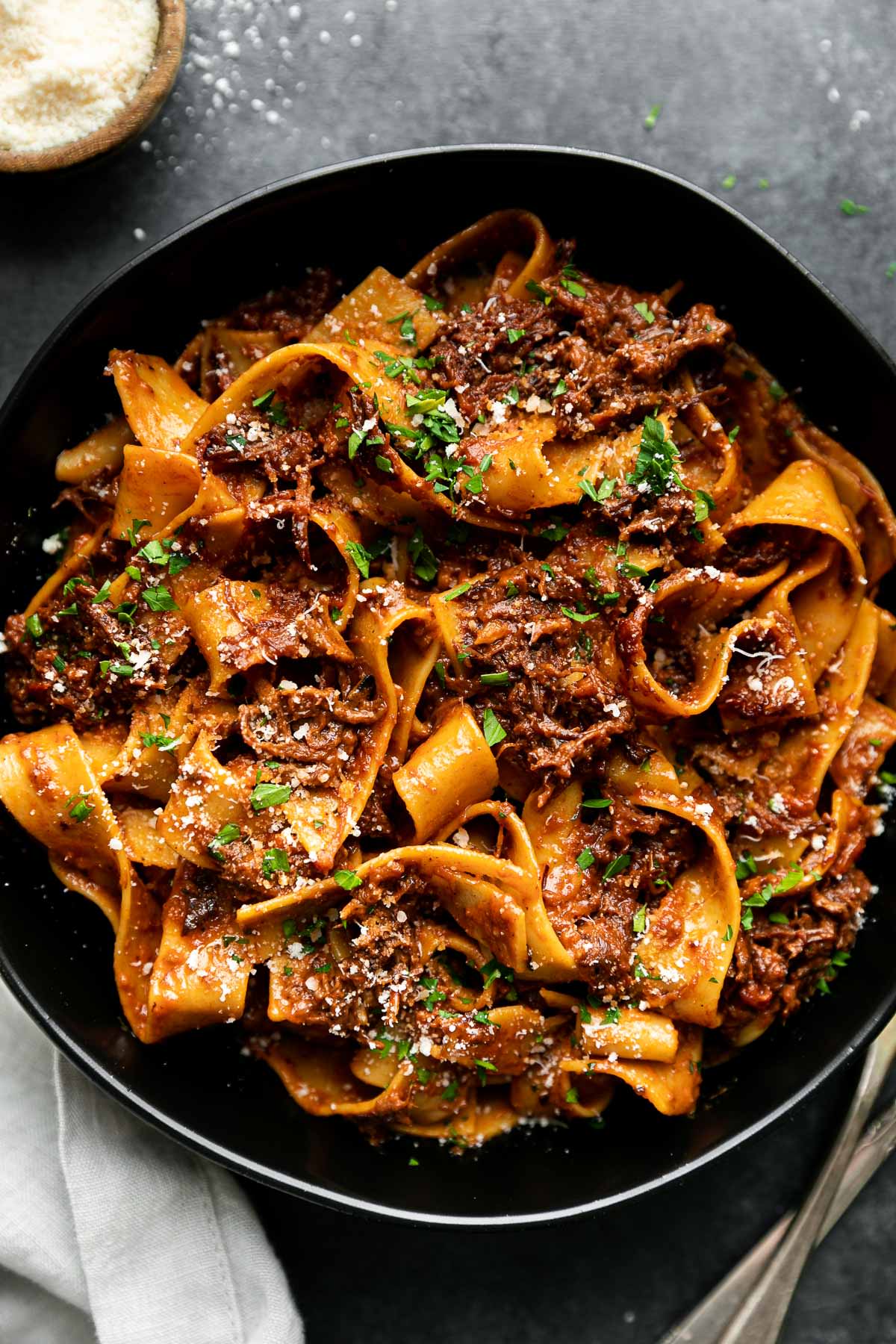 Slowly Braised Short Rib Ragu (Slow Cooker, Instant Pot-friendly)