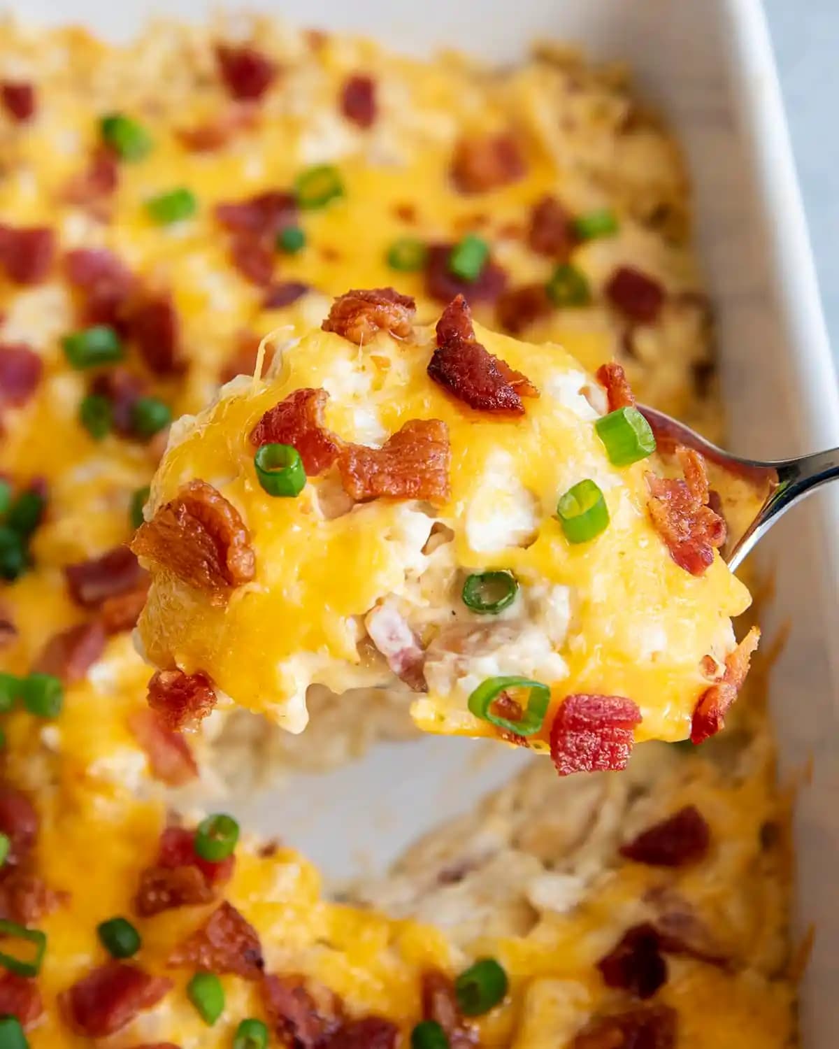 Cheesy Crack Chicken Casserole