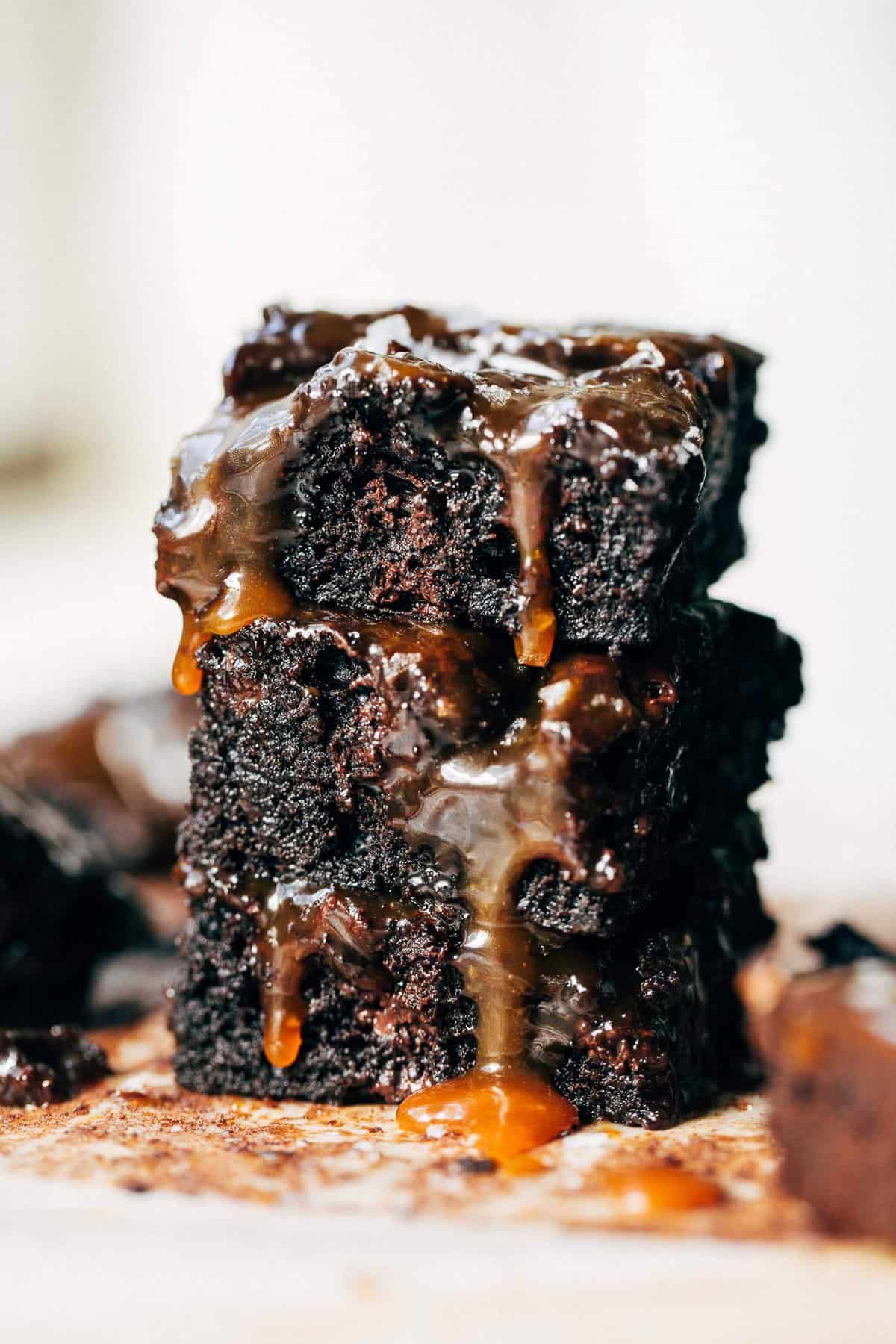 Salted Caramel Brownies