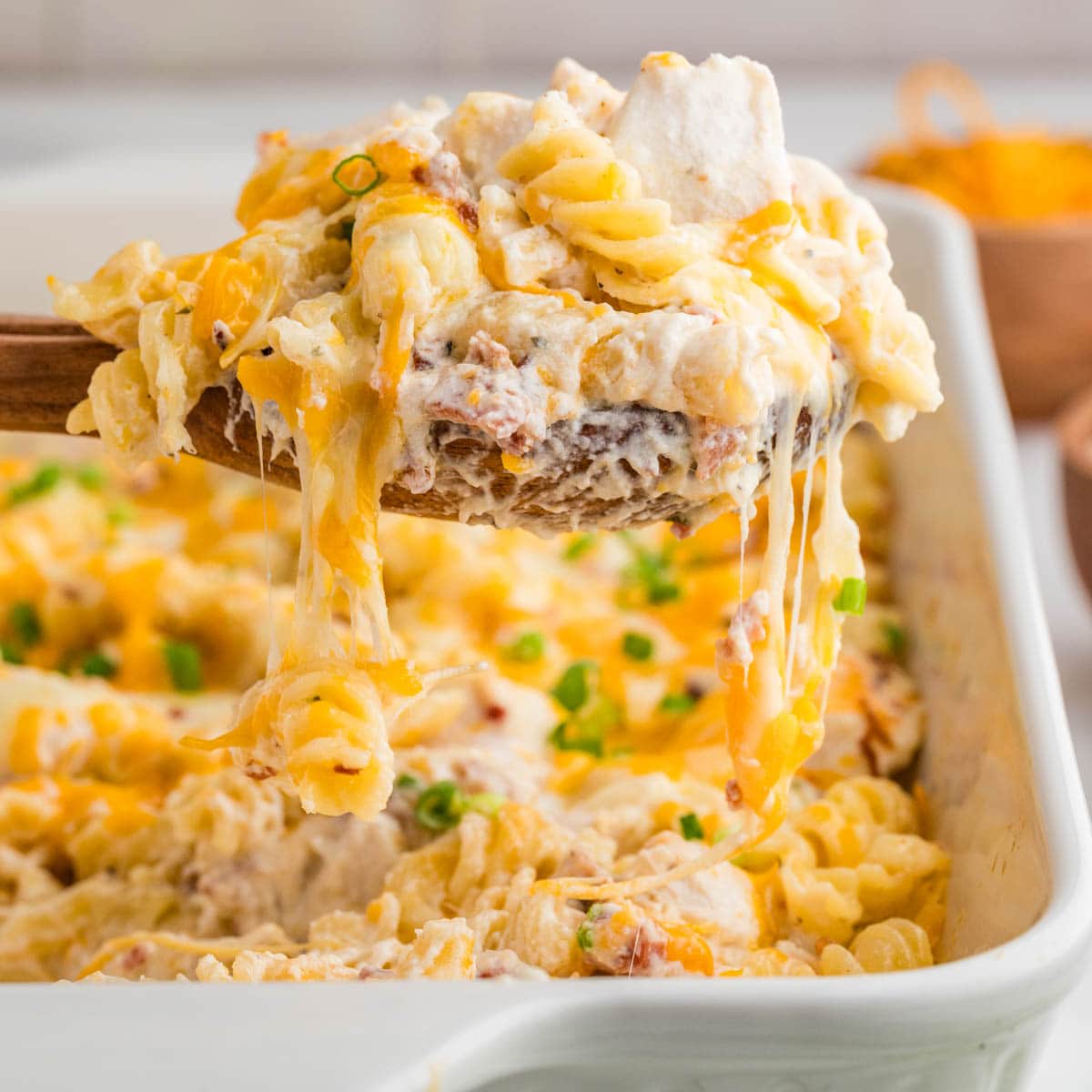 Cheesy Crack Chicken Casserole