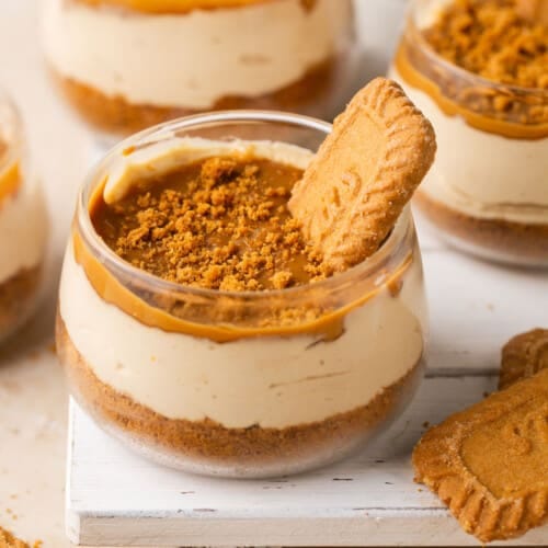 No-Bake Biscoff Cheesecake
