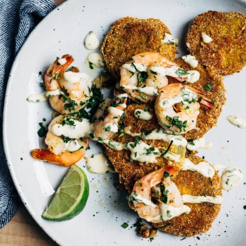Fried Green Tomatoes with Remoulade