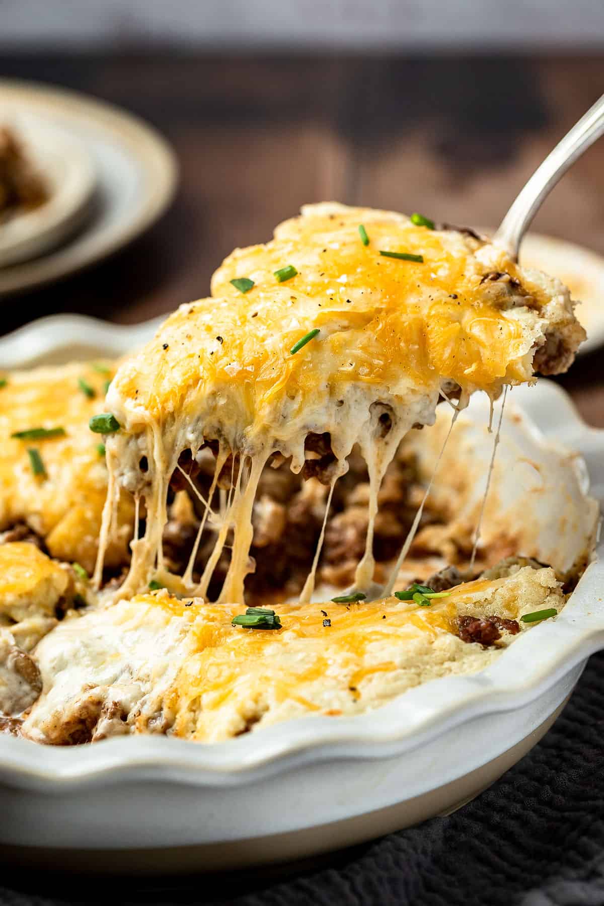 Impossibly Easy Cheeseburger Pie