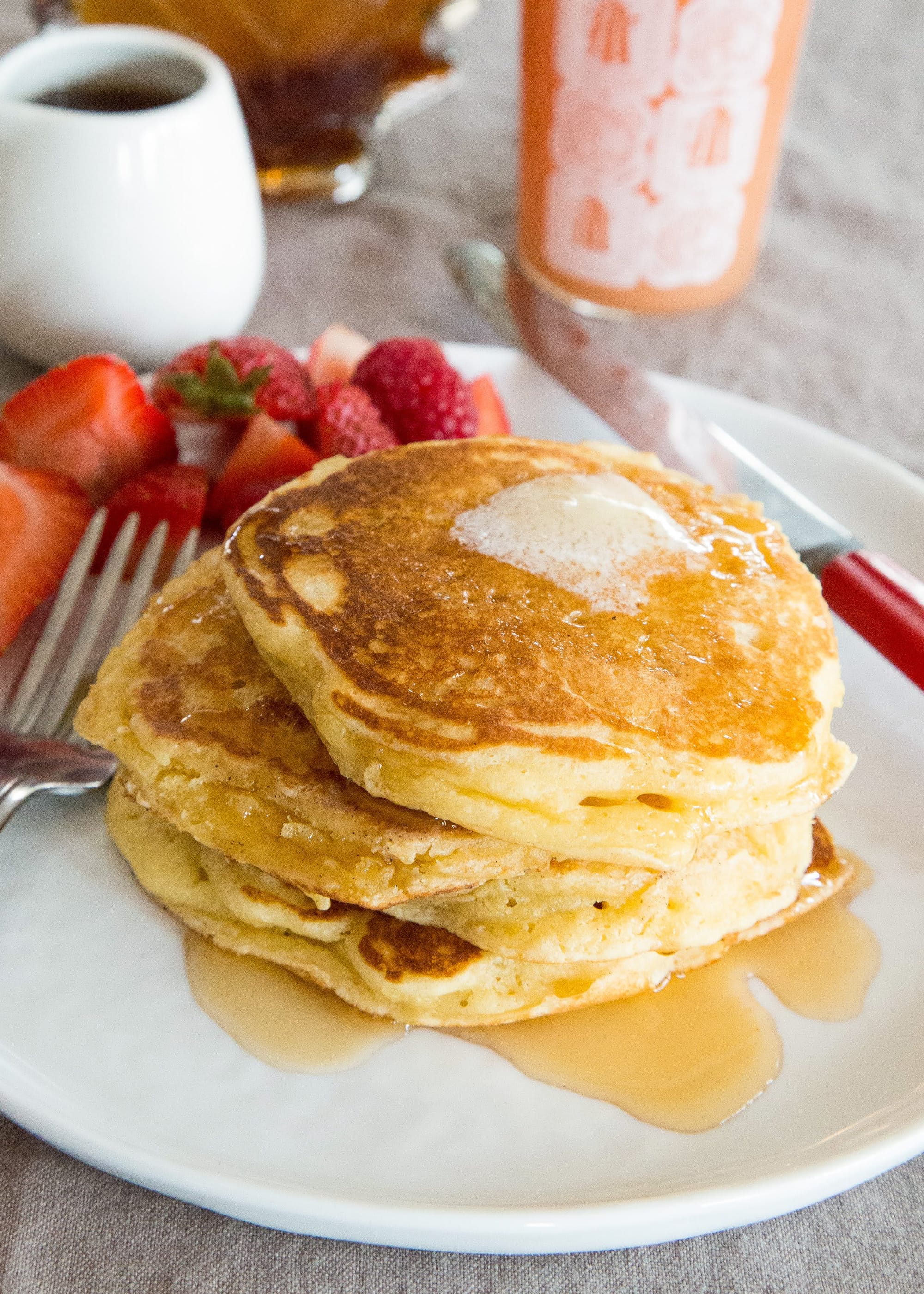 Diner-Style Buttermilk Pancakes