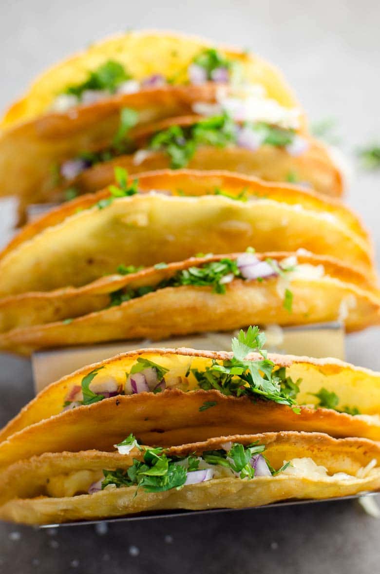 Crispy Potato Tacos (Tacos de Papa)
