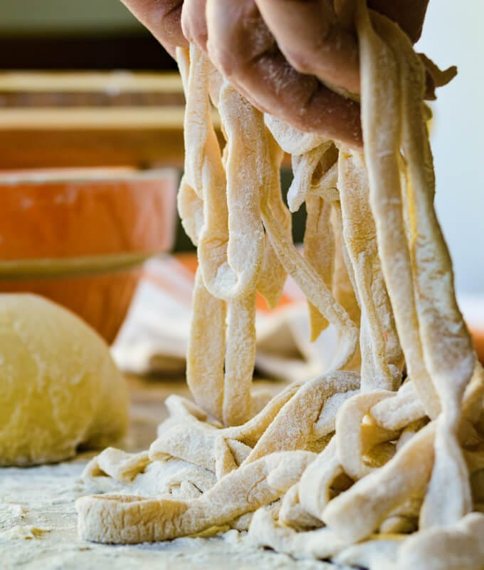 Grandma's Homemade Egg Noodles