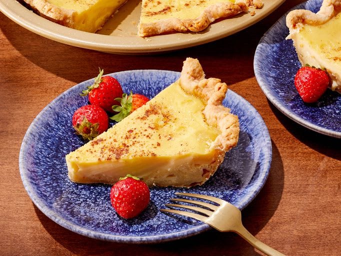 Homemade Baked Egg Custard