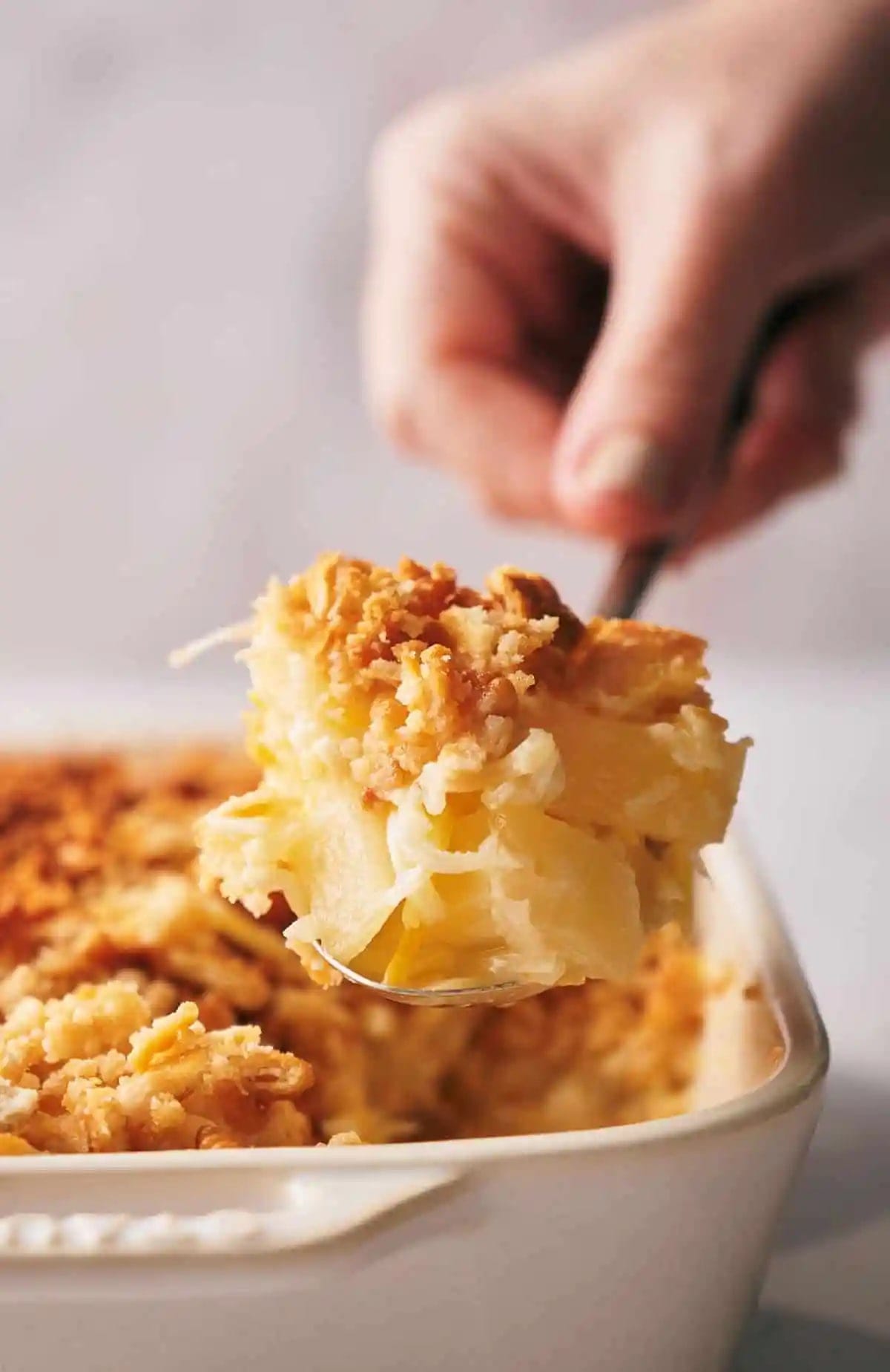 Easy Cheesy Southern Pineapple Casserole Recipe