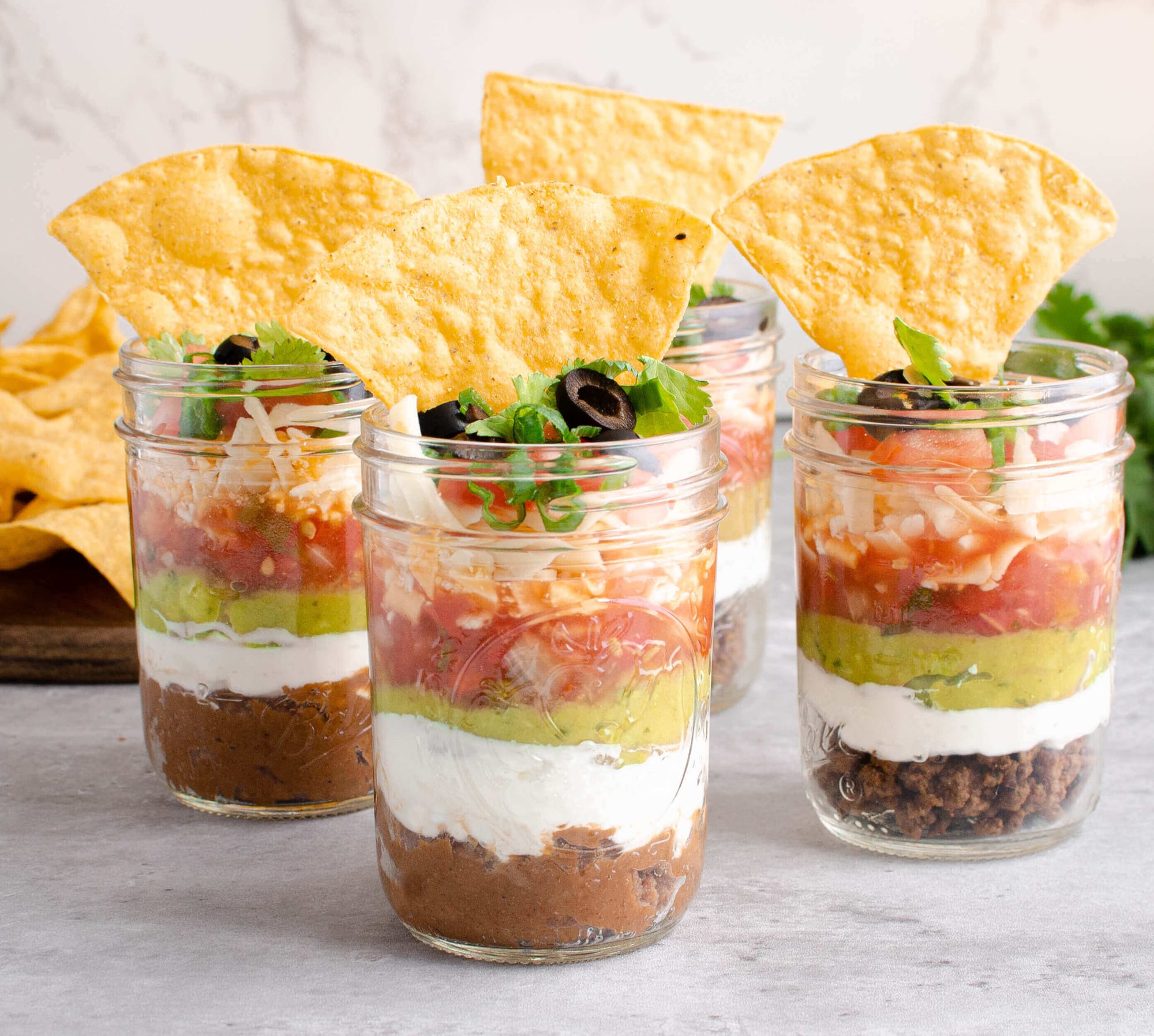 7 Layer Taco Dip