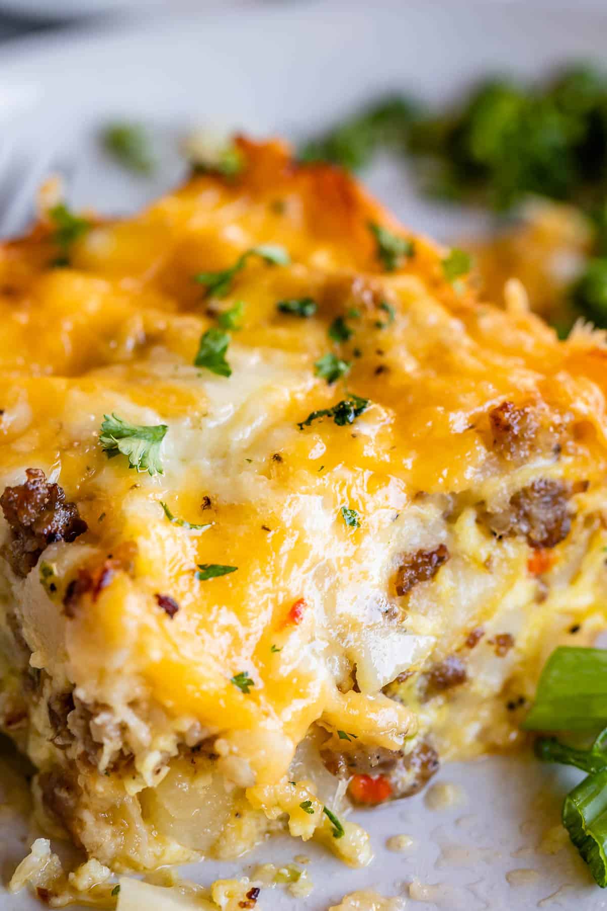 Cheesy Sausage Breakfast Casserole