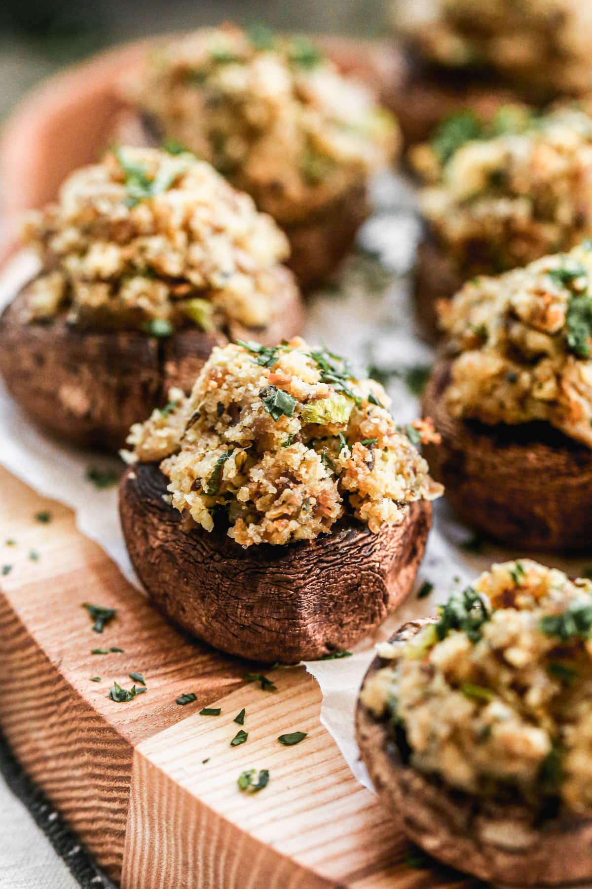 Sausage Stuffed Mushrooms
