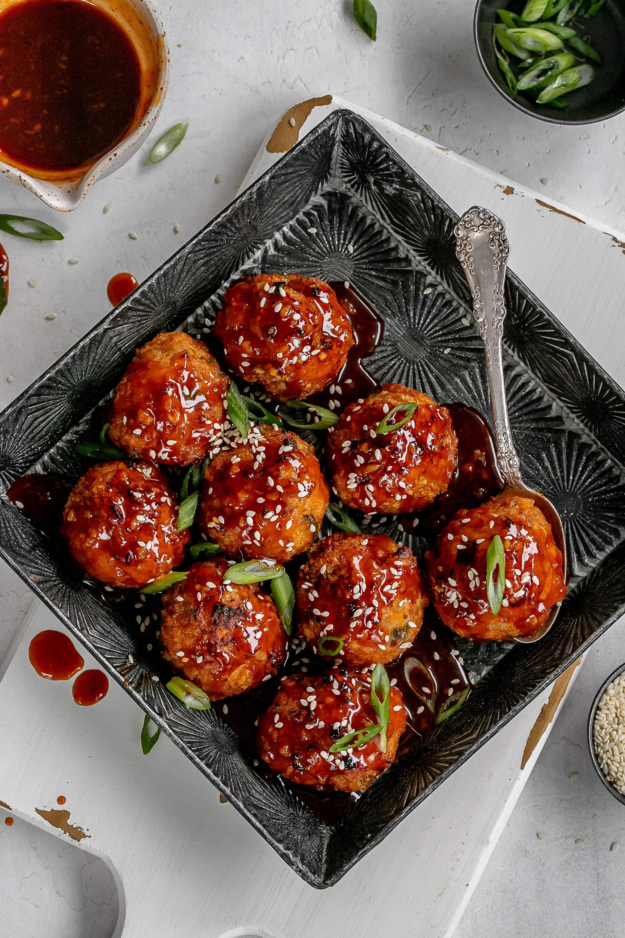Gochujang Meatballs