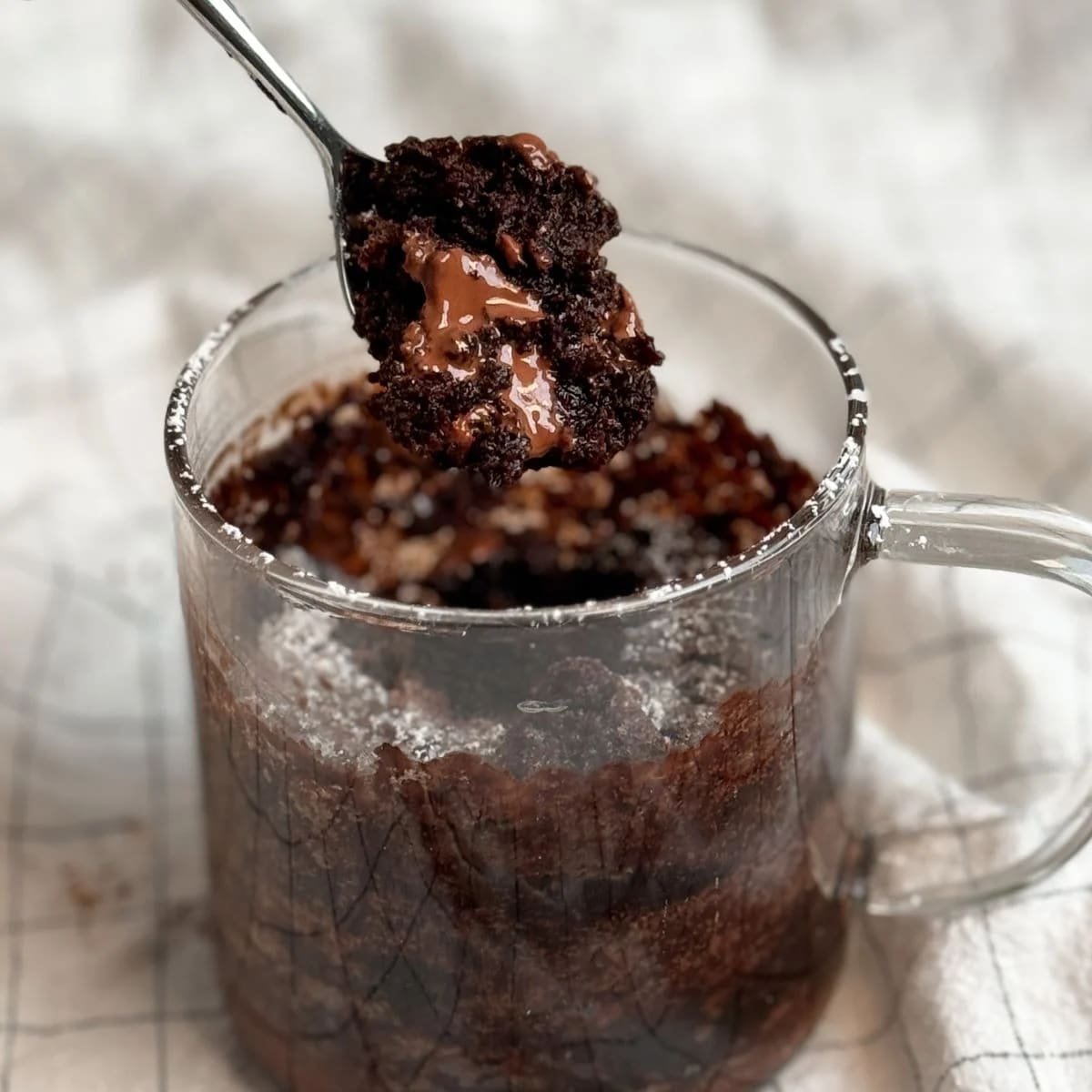 5-Minute Microwave Chocolate Mug Cake