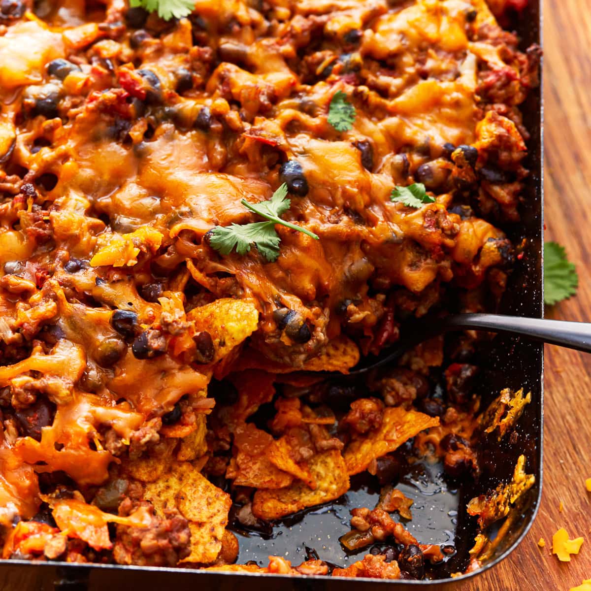 Walking Taco Casserole
