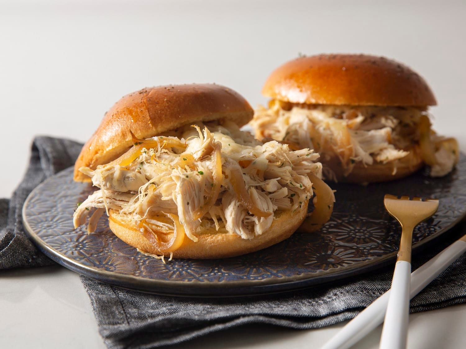 French Onion Chicken Sandwich
