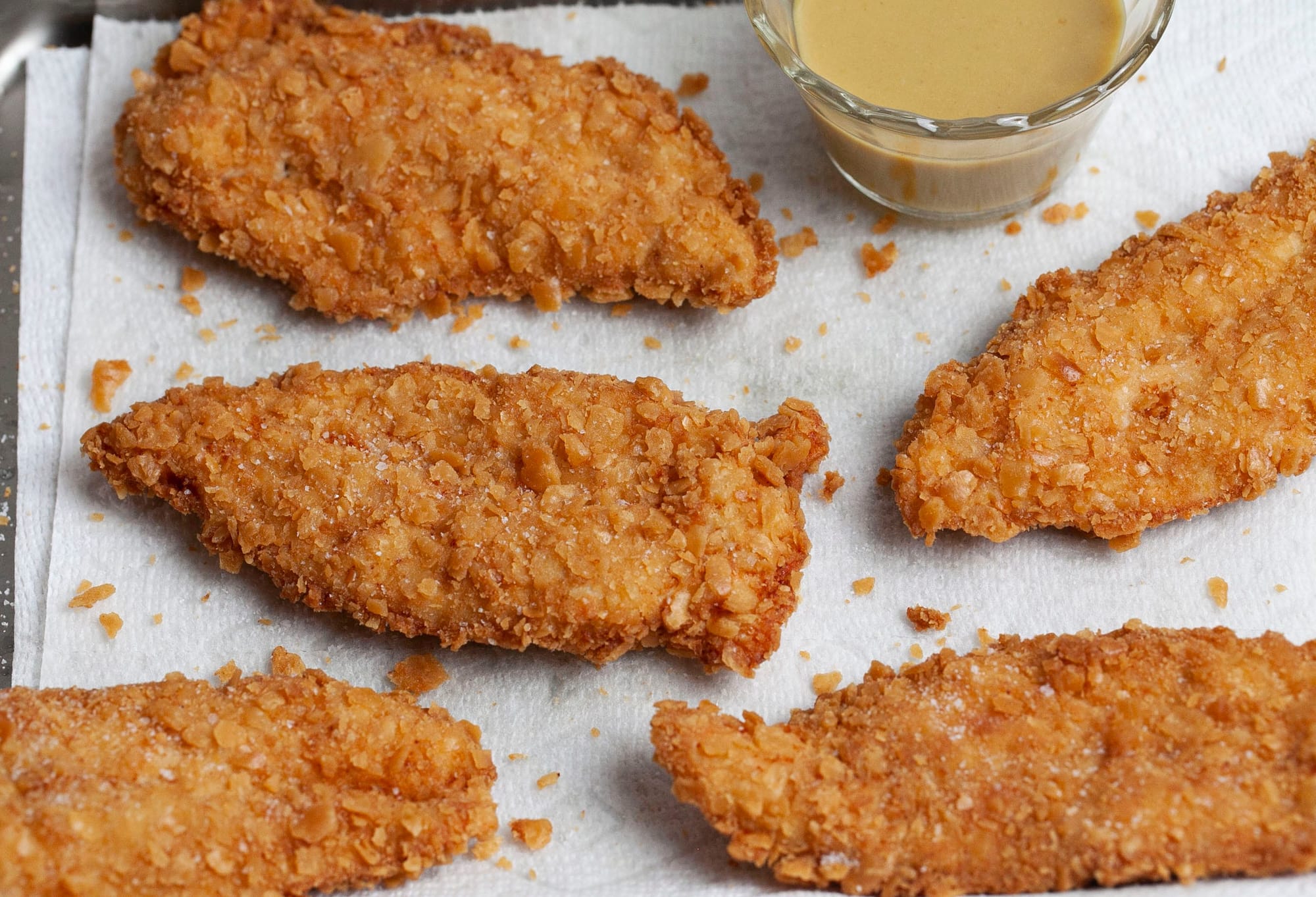 Saltine Crusted Chicken Tenders
