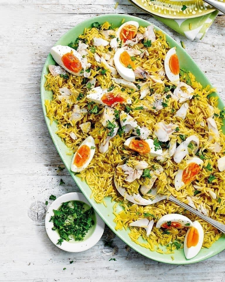 Kedgeree – English Curried Rice and Fish