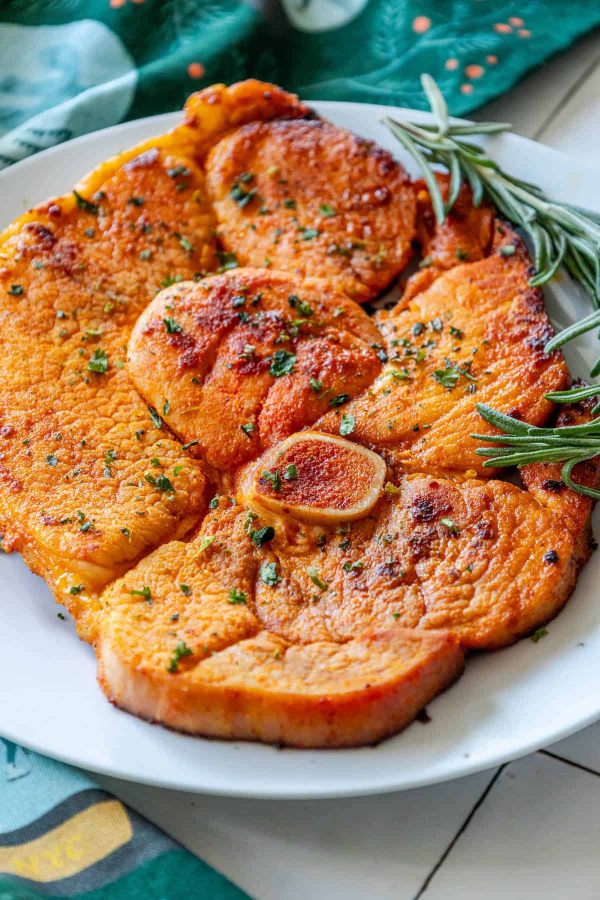 Easy Pan-Fried Ham Steak