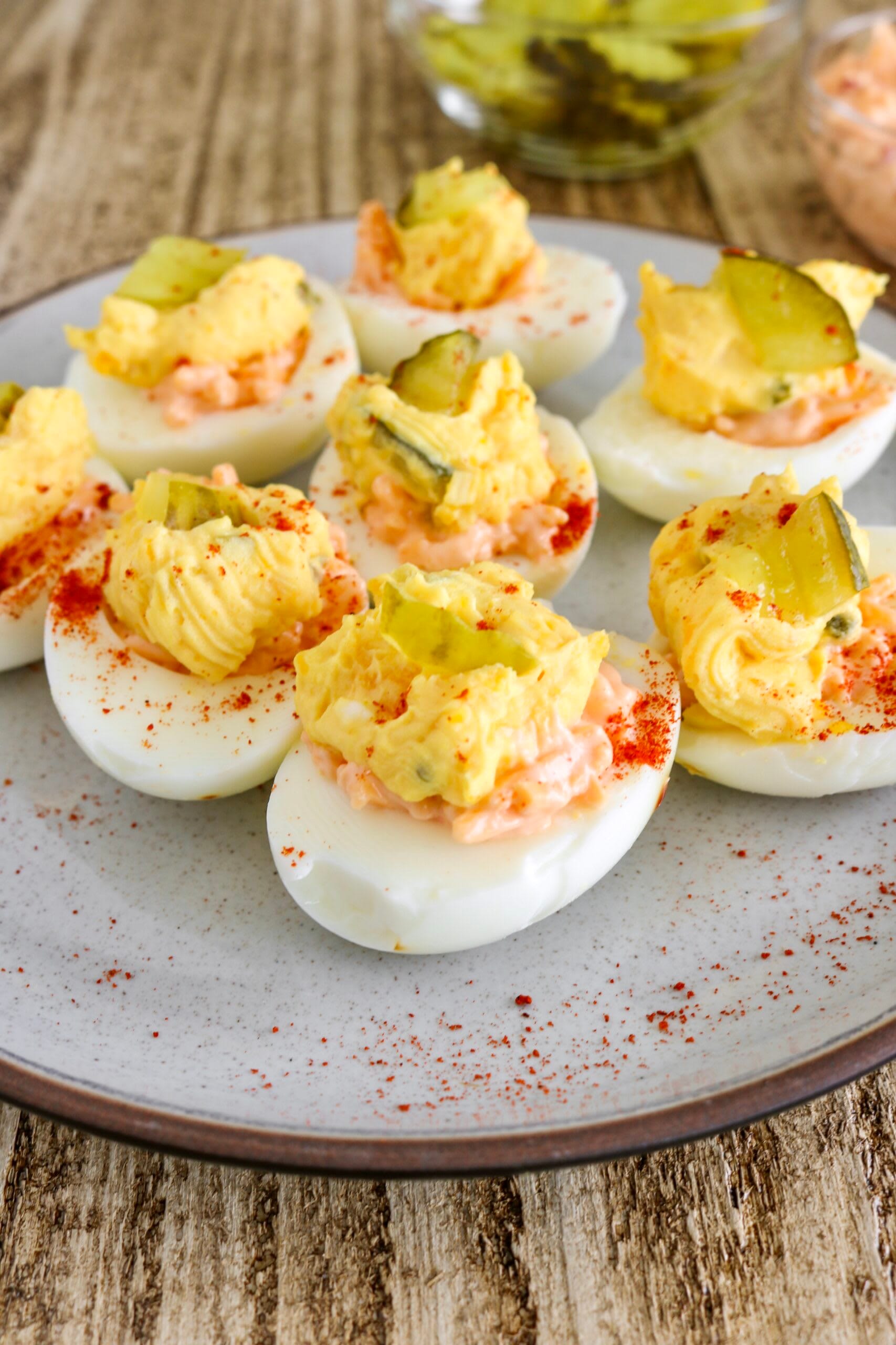 Pimento Cheese Deviled Eggs