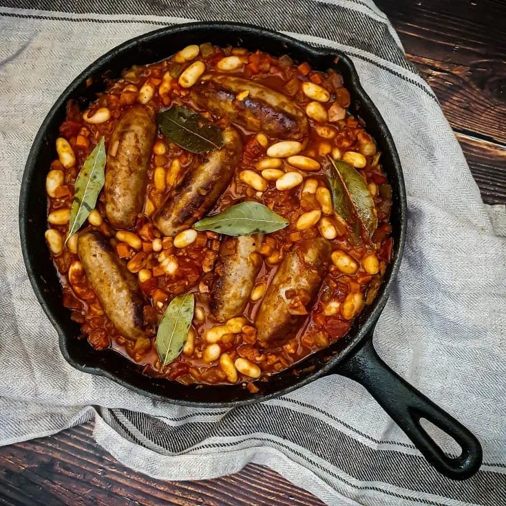 Sausage and White Bean Cassoulet