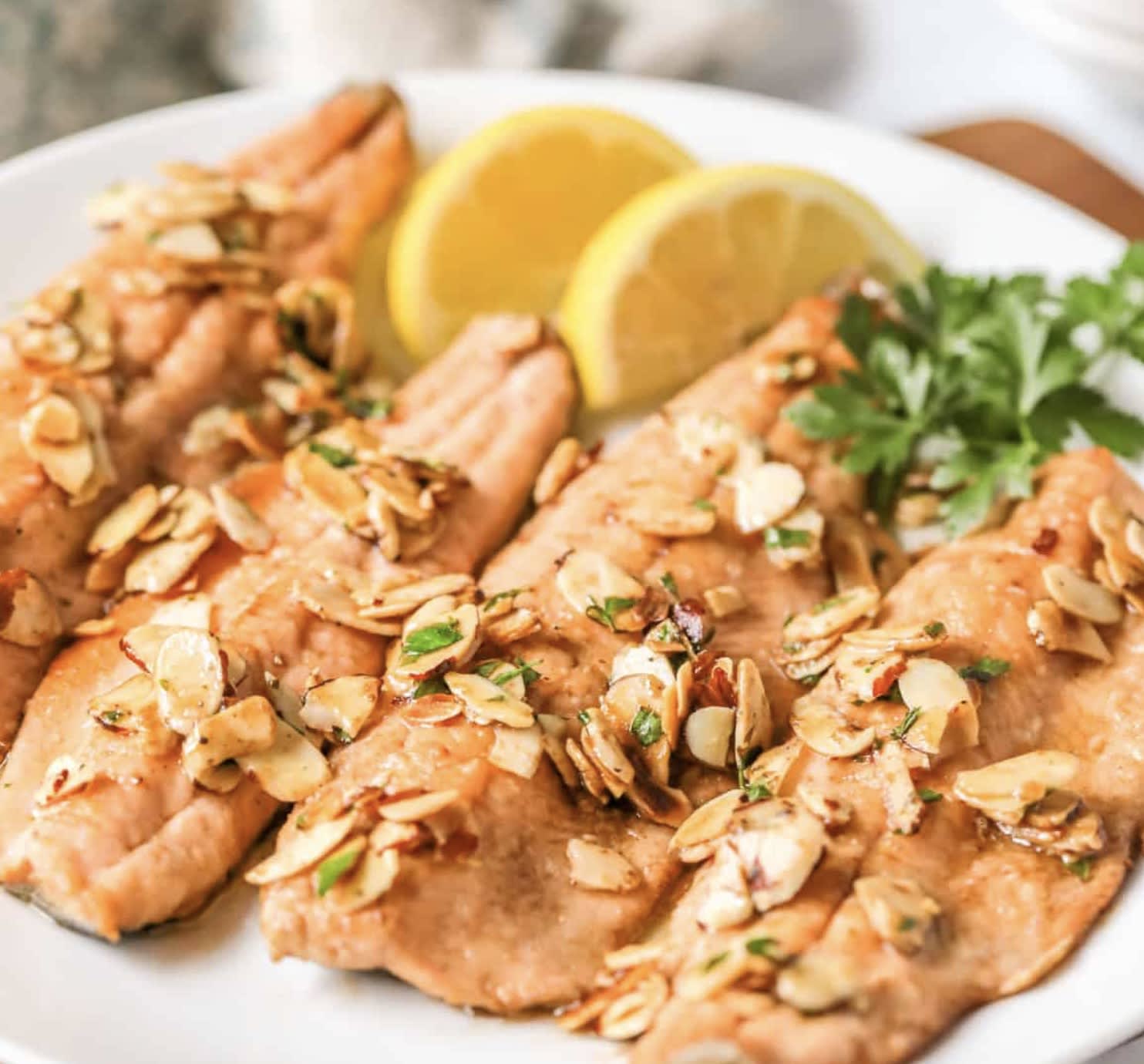 Rainbow Trout Almondine