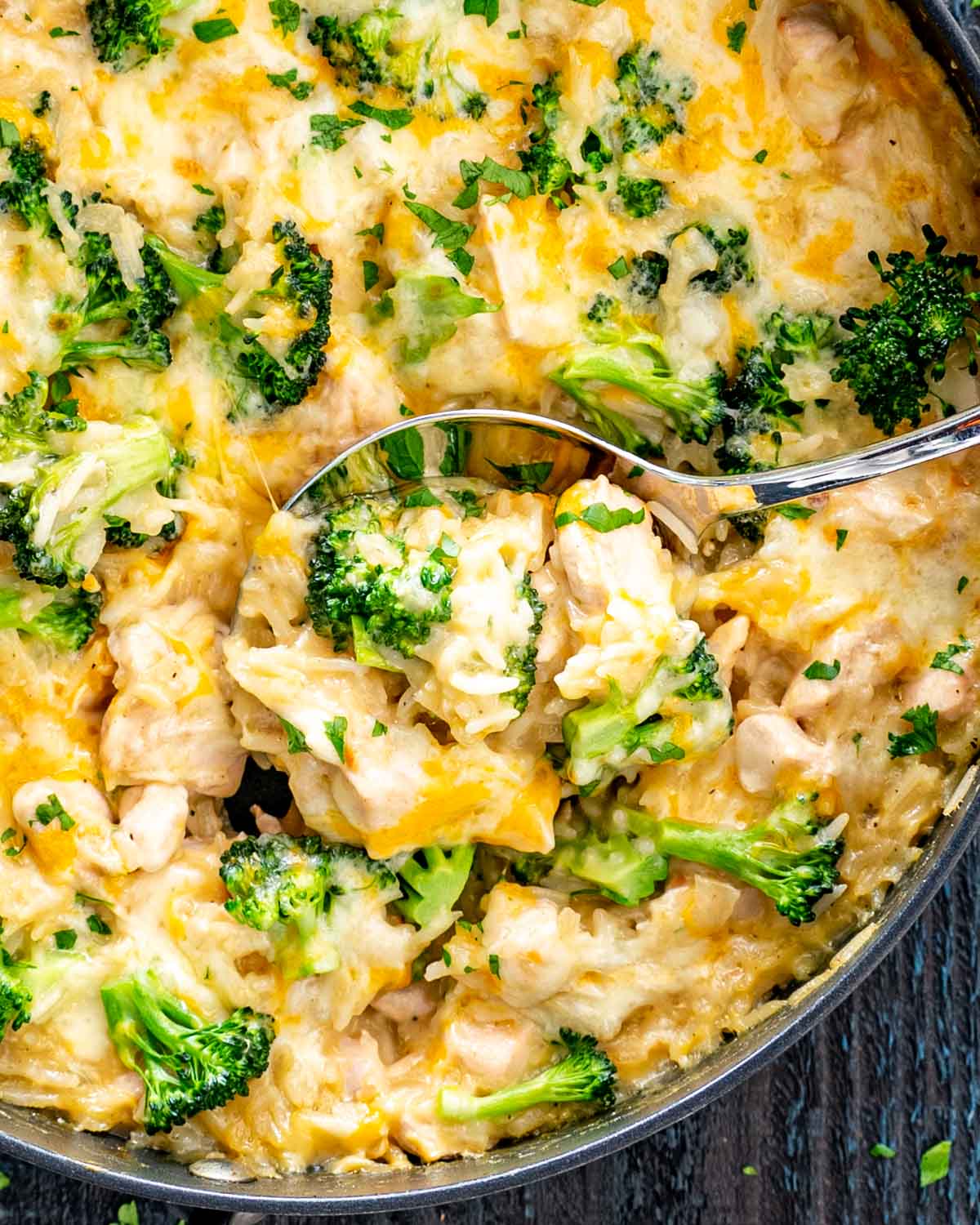 Cheesy Broccoli Rice Casserole